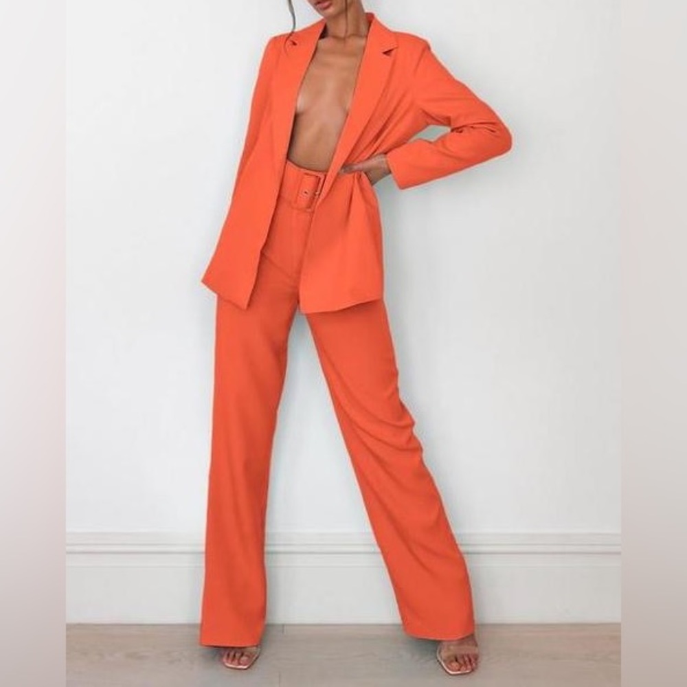 Straight Leg Trousers